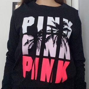 black vs pink long sleeve